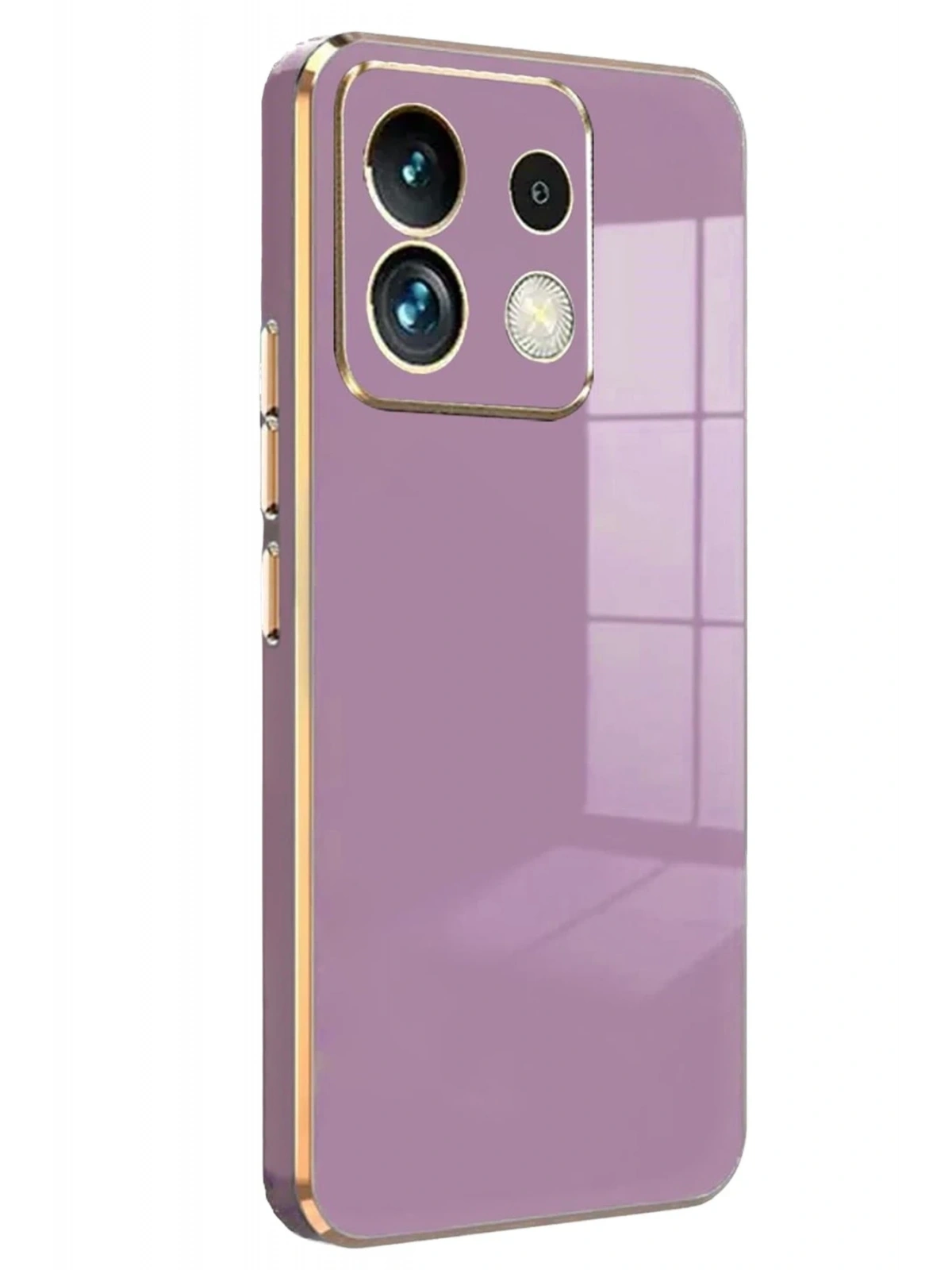 Newface Xiaomi Redmi Note 13 5G Kılıf Volet Silikon - Mor