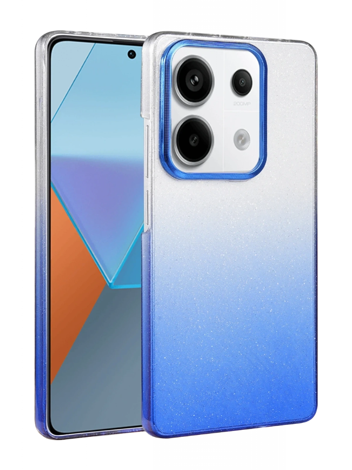 Newface Xiaomi Redmi Note 13 Pro 4G Glossy Kapak - Mavi