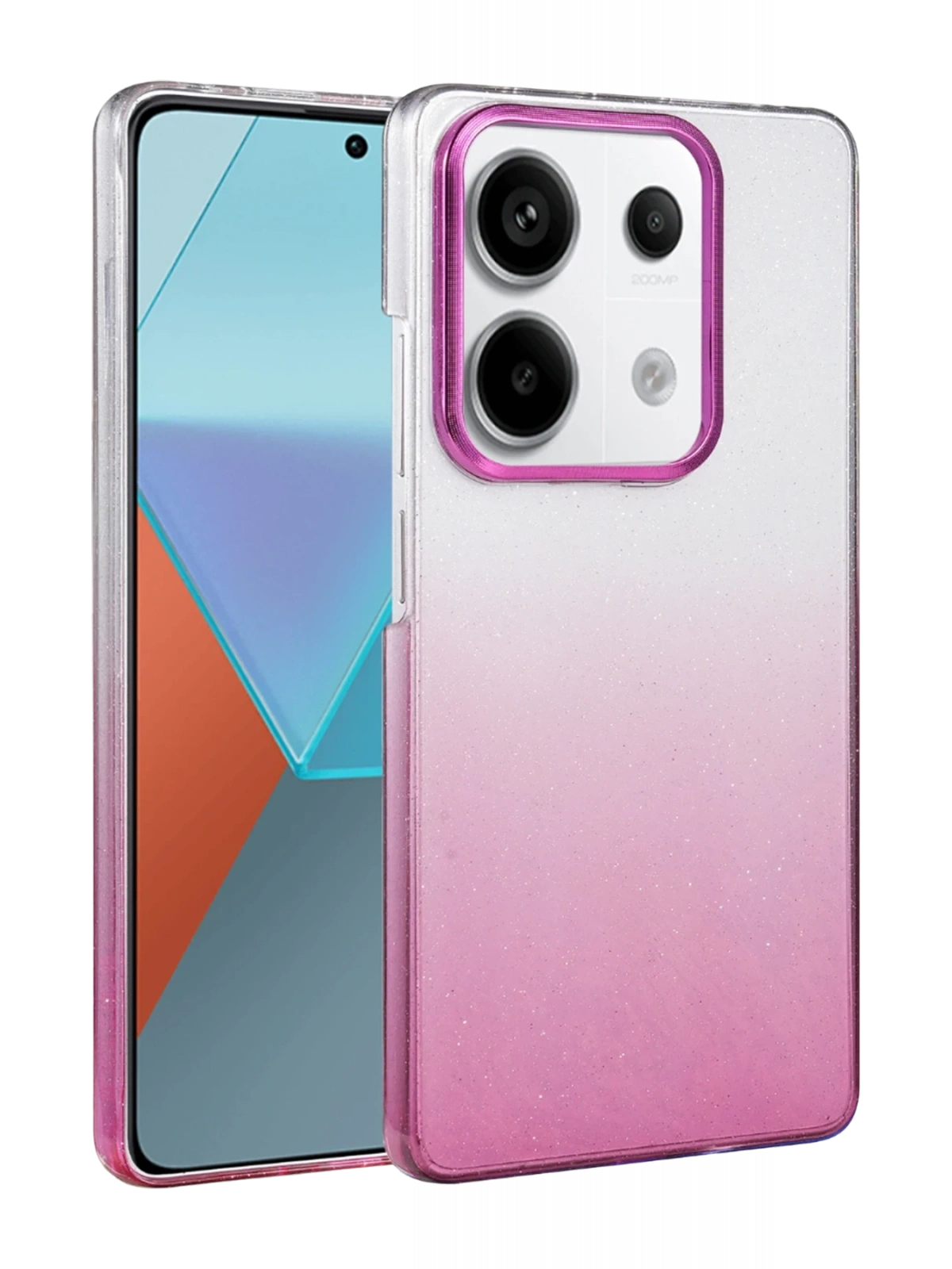 Newface Xiaomi Redmi Note 13 Pro 4G Glossy Kapak - Mor