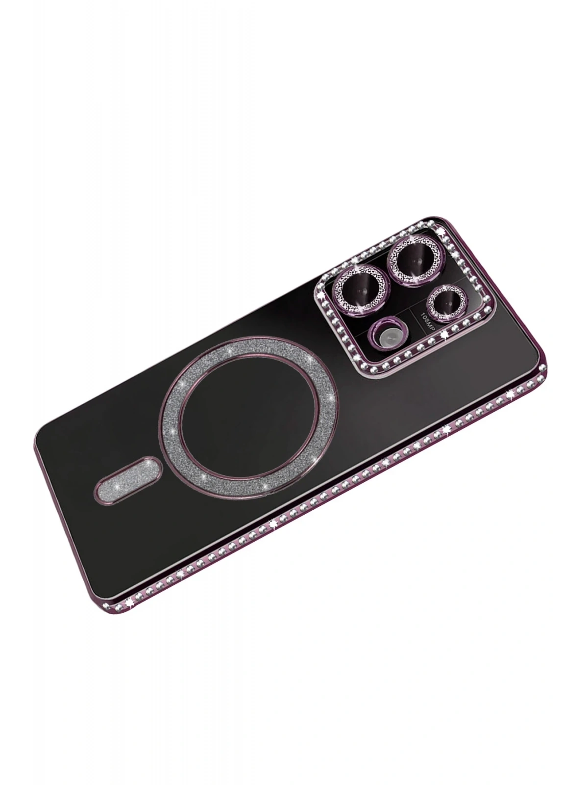Newface Xiaomi Redmi Note 13 Pro 4G Joke Simli Magneticsafe Kılıf - Pembe