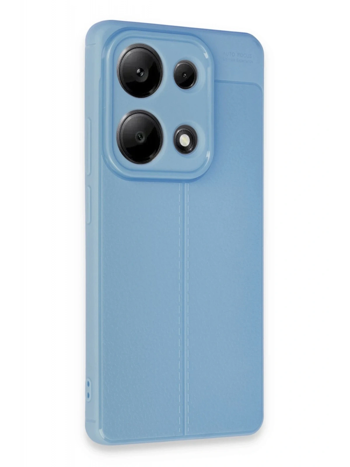 Newface Xiaomi Redmi Note 13 Pro 4G Kılıf Auto Focus Kapak - Mavi