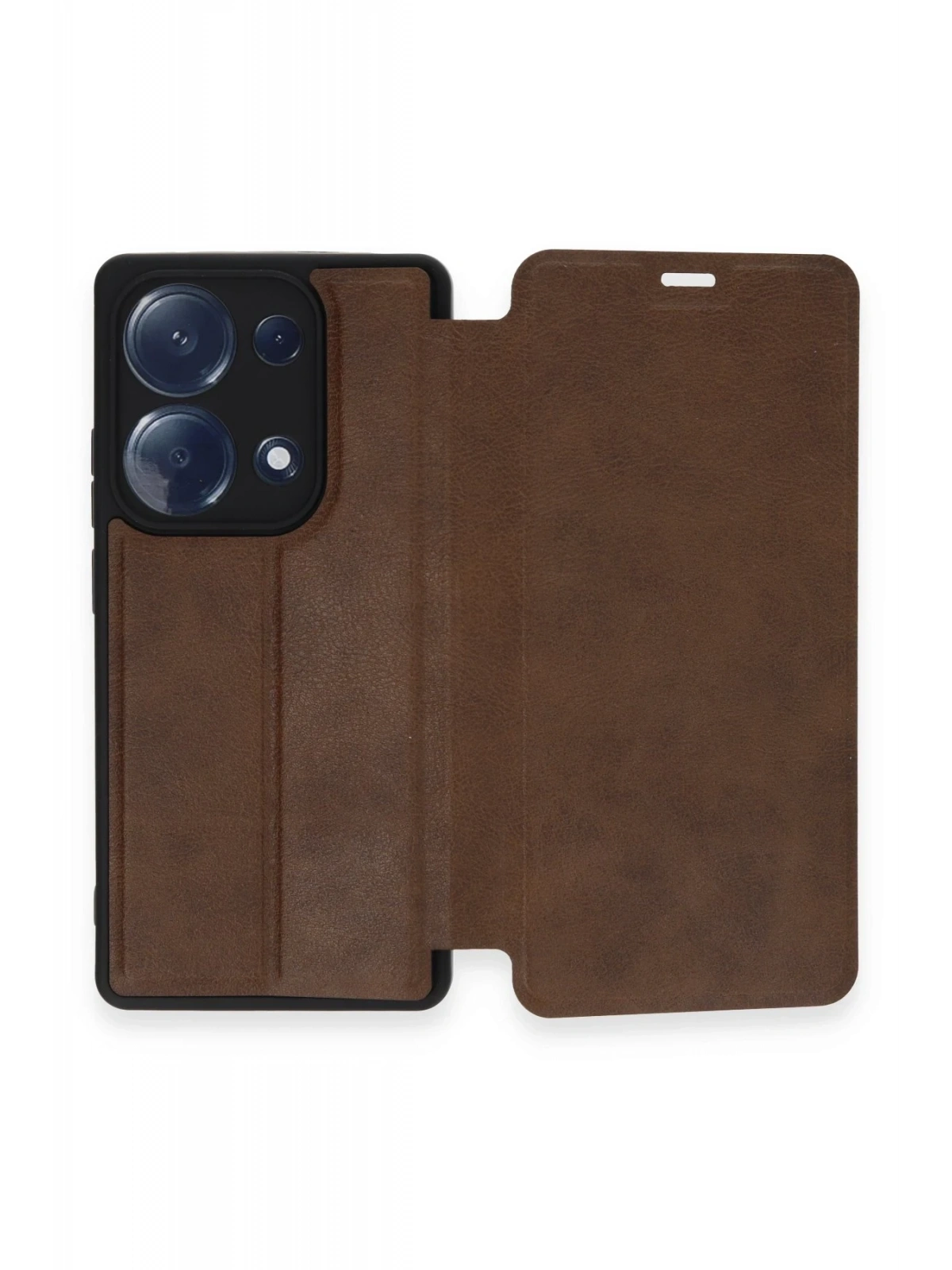 Newface Xiaomi Redmi Note 13 Pro 4G Kılıf Flip Cover - Taba