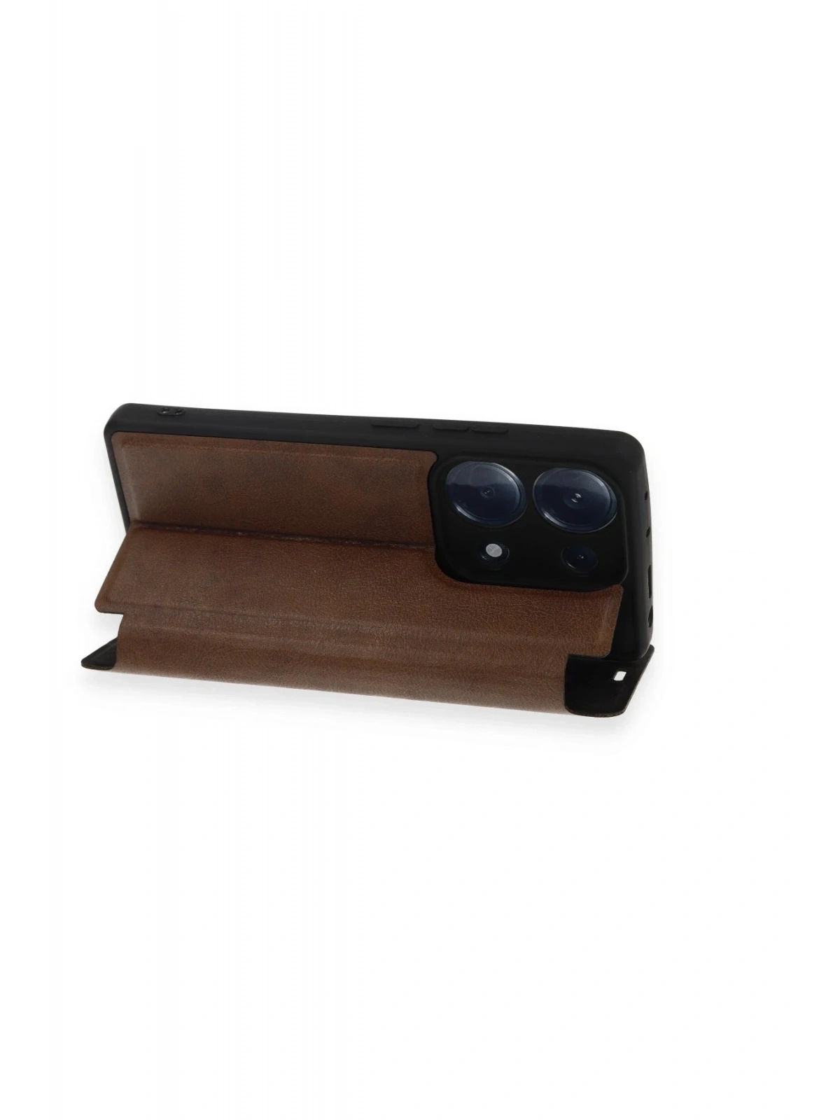 Newface Xiaomi Redmi Note 13 Pro 4G Kılıf Flip Cover - Taba