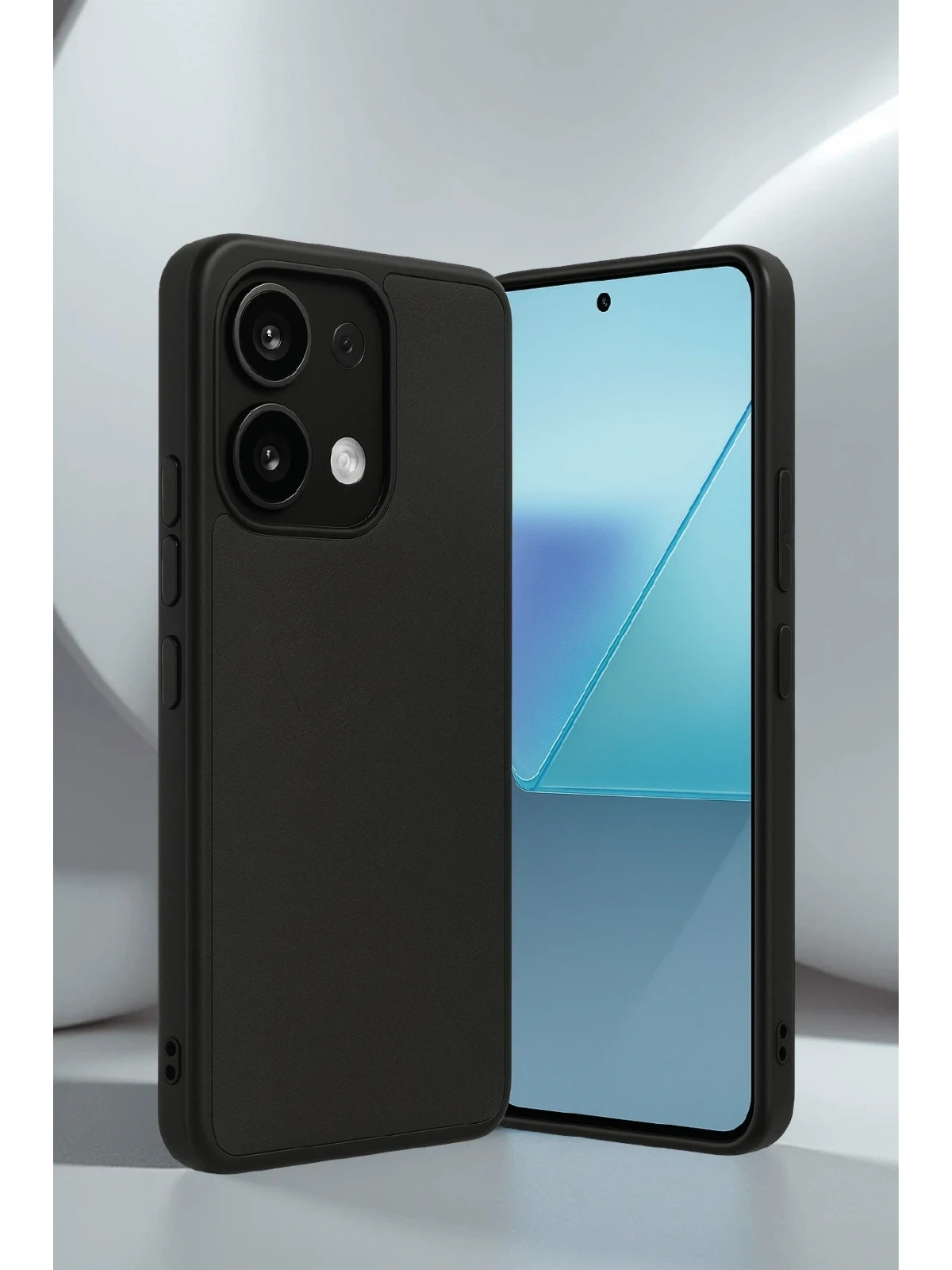 Newface Xiaomi Redmi Note 13 Pro 5G Kılıf Aras Deri Kapak - Taba