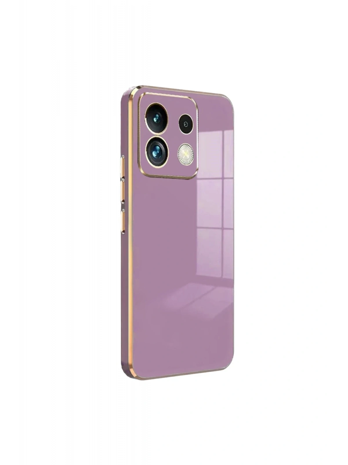 Newface Xiaomi Redmi Note 13 Pro 5G Kılıf Volet Silikon - Mor