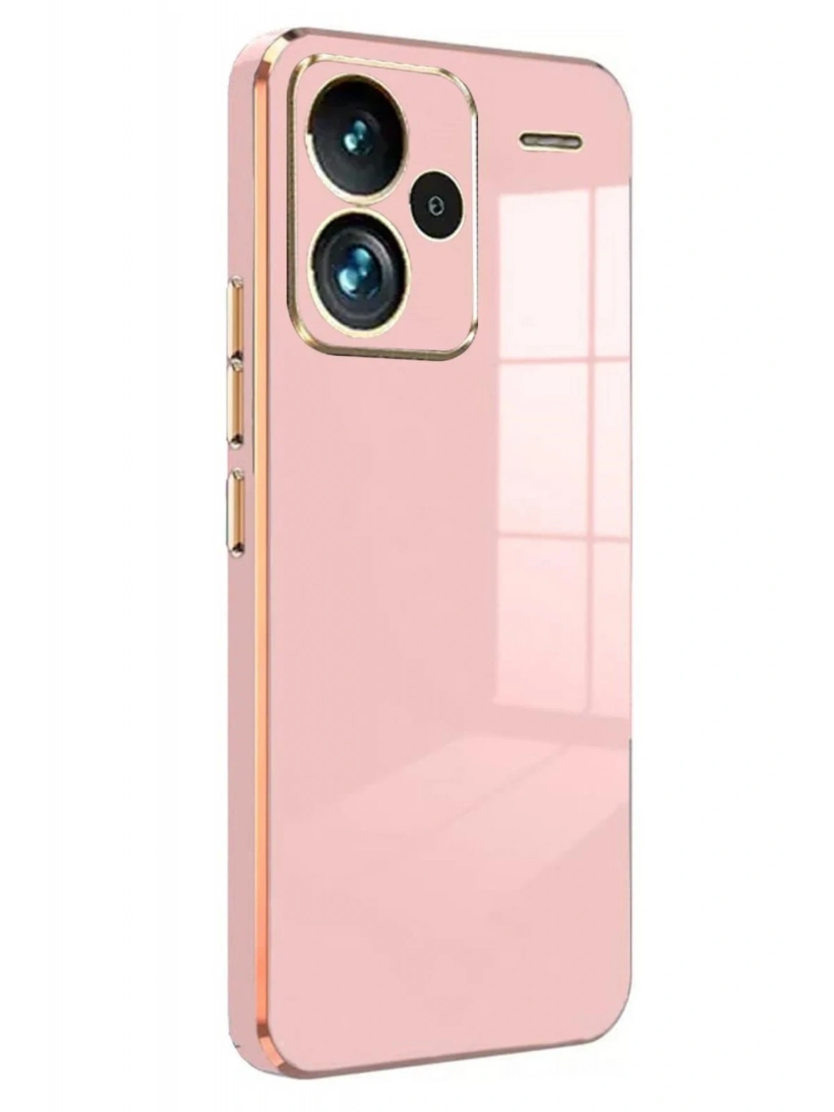 Newface Xiaomi Redmi Note 13 Pro Plus Kılıf Volet Silikon - Pembe