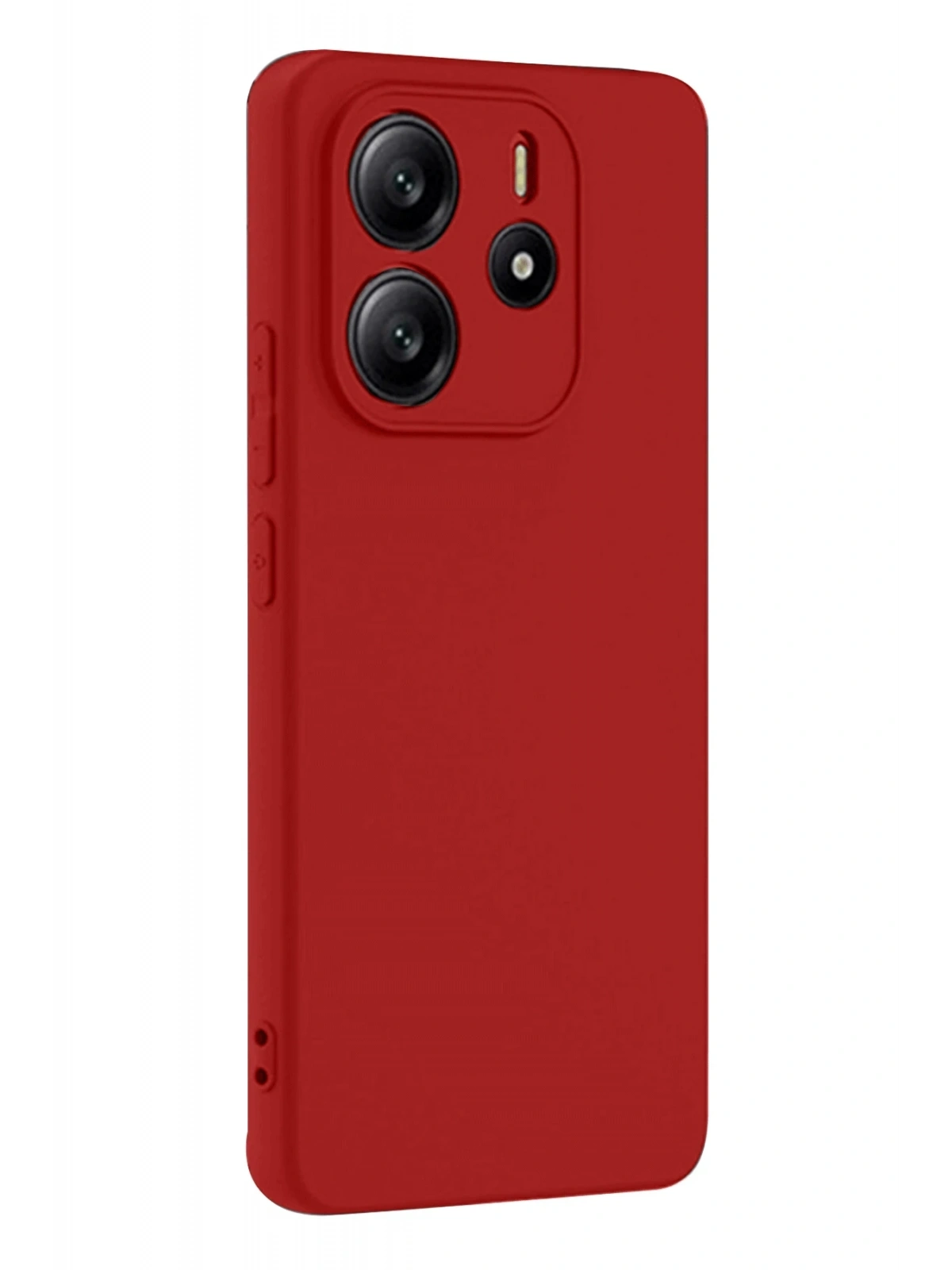 Newface Xiaomi Redmi Note 14 4G Kılıf First Silikon - Kırmızı