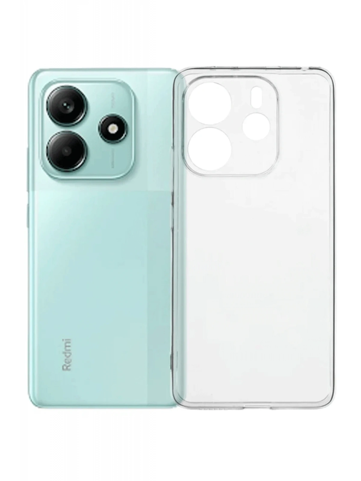 Newface Xiaomi Redmi Note 14 4G Kılıf Lüx Şeffaf Silikon