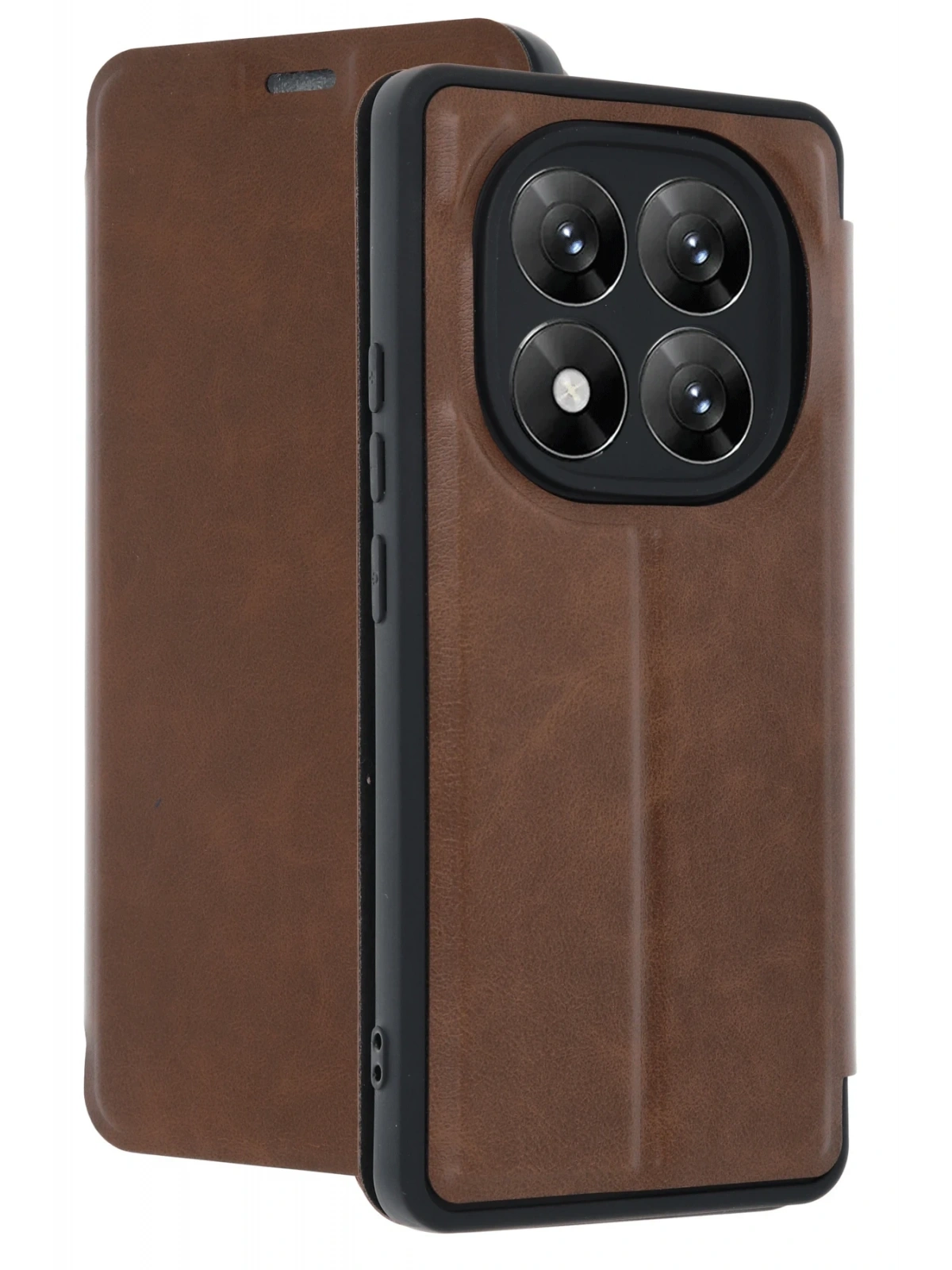 Newface Xiaomi Redmi Note 14 Pro 5G Kılıf Flip Cover - Taba
