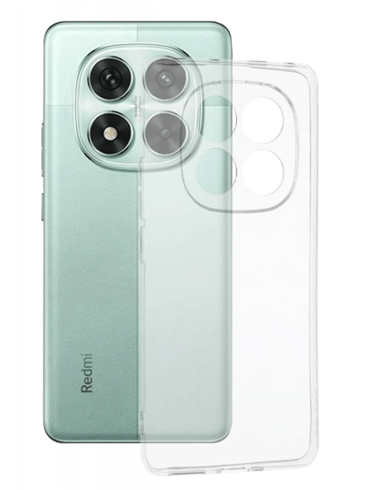 Newface Xiaomi Redmi Note 14 Pro 5G Kılıf Lüx Şeffaf Silikon