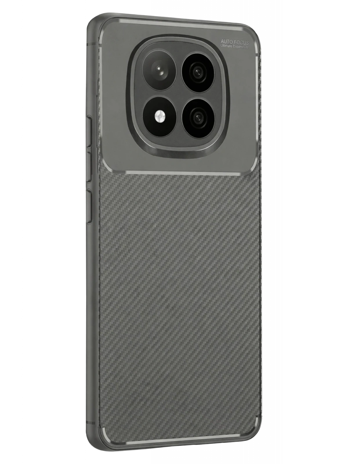 Newface Xiaomi Redmi Note 14 Pro Plus Kılıf Auto Focus Karbon Kapak - Gri