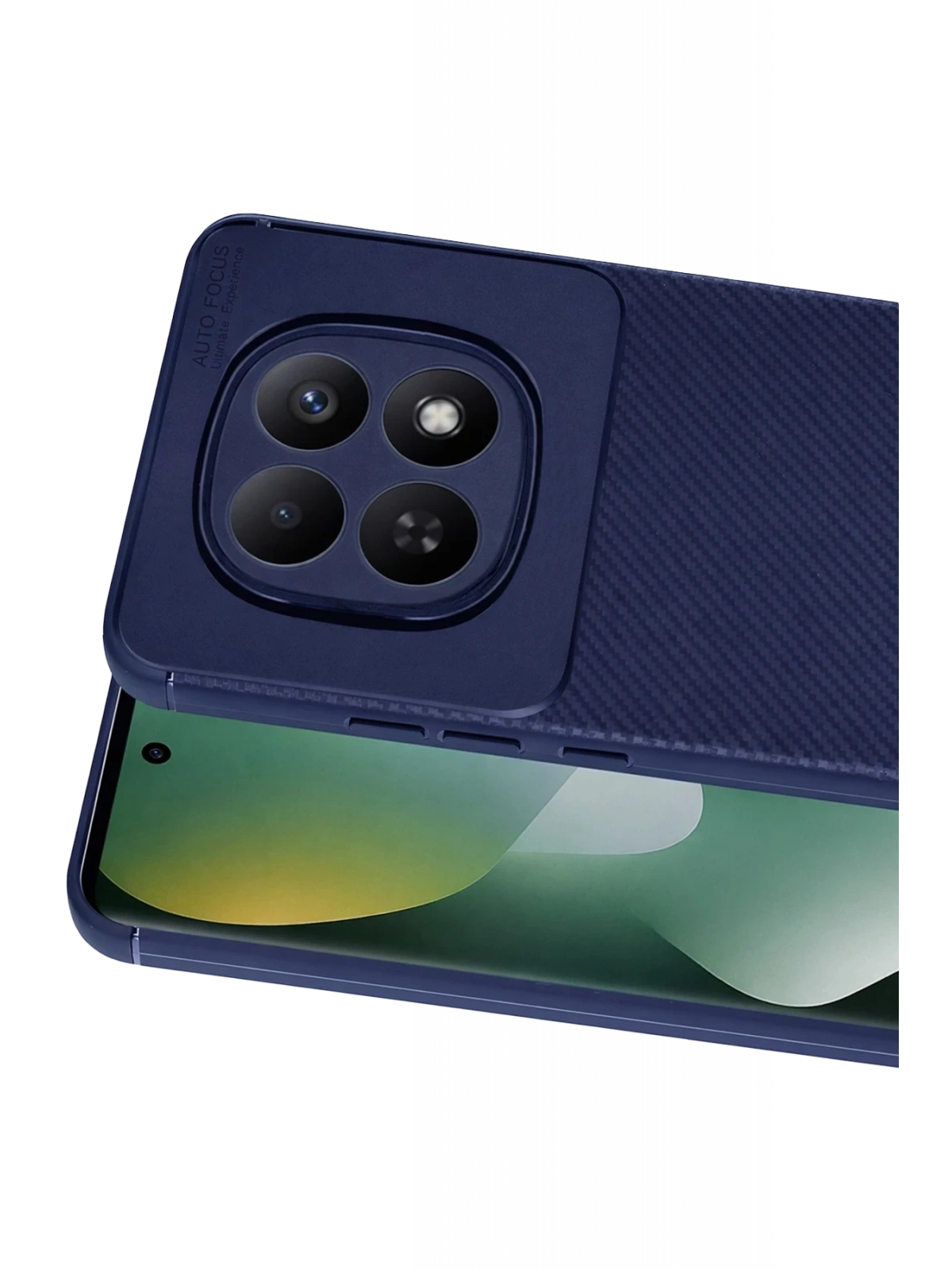 Newface Xiaomi Redmi Note 15 4G Auto Focus Karbon Kapak - Lacivert