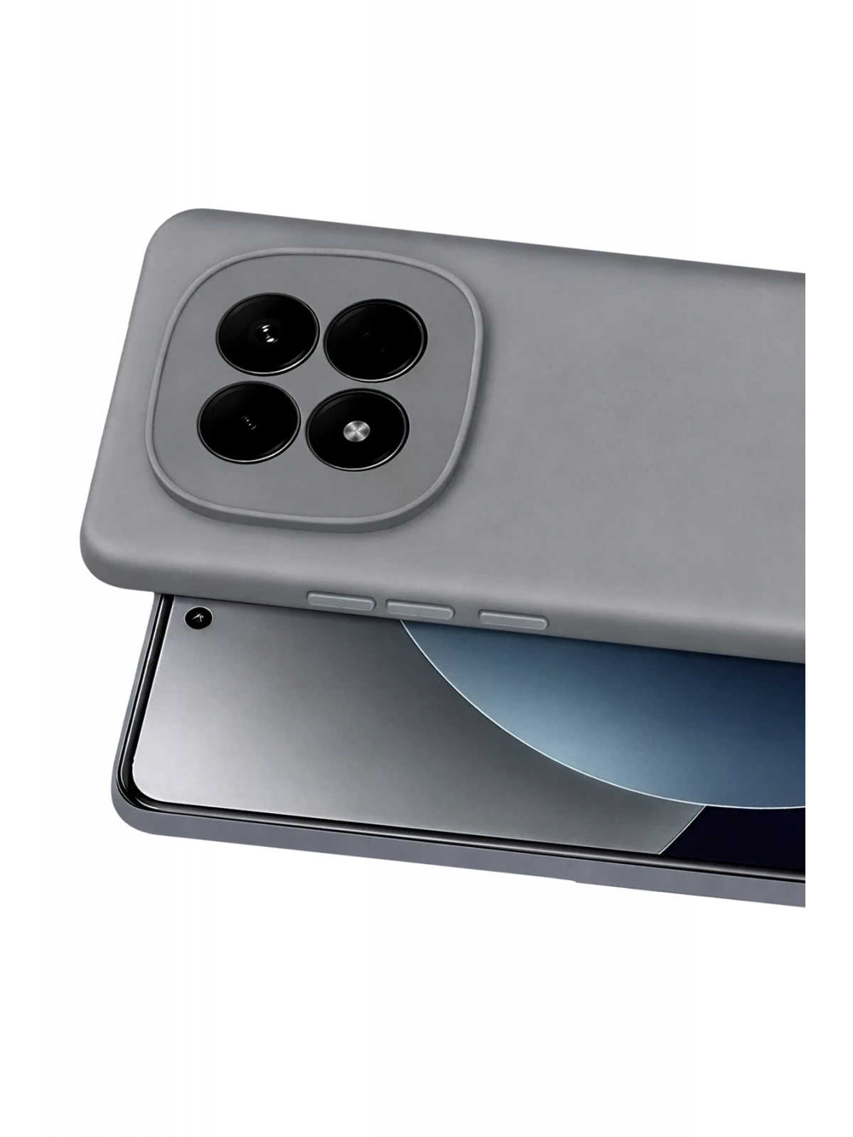 Newface Xiaomi Redmi Note 15 4G First Silikon - Gri