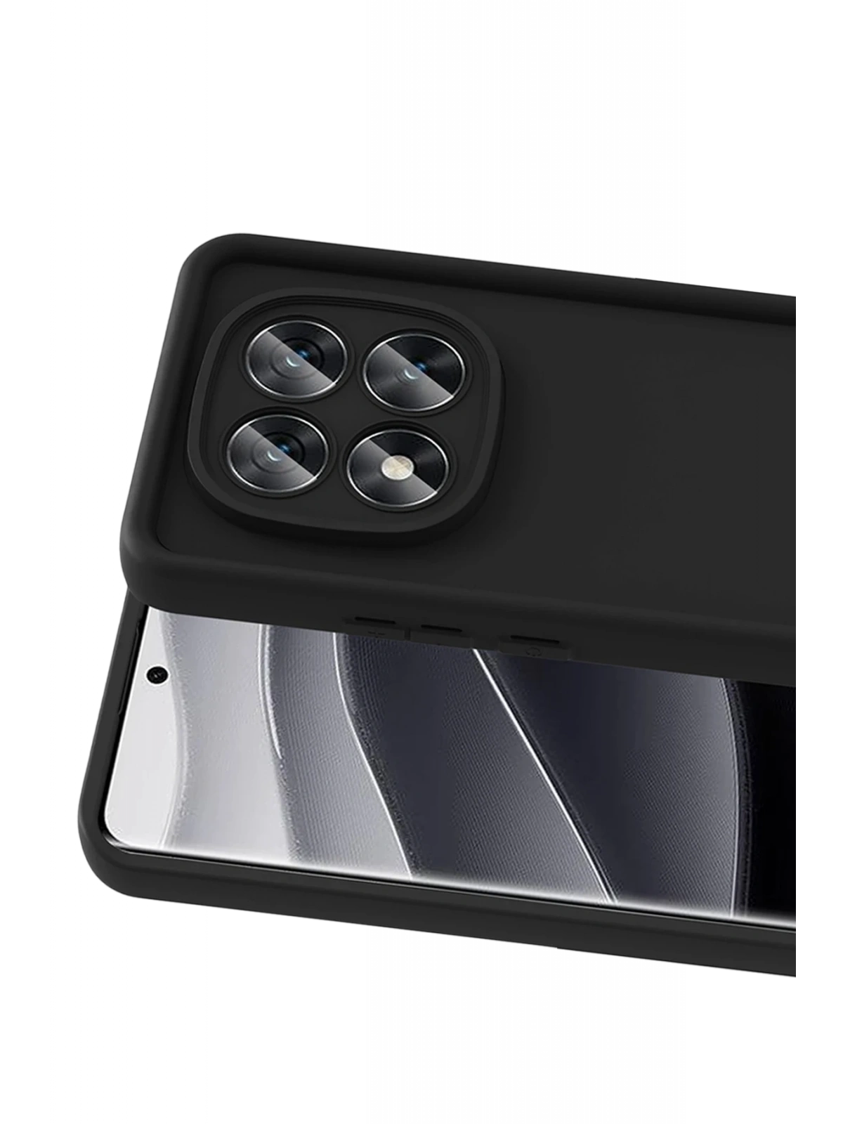 Newface Xiaomi Redmi Note 15 4G Viera Silikon - Siyah