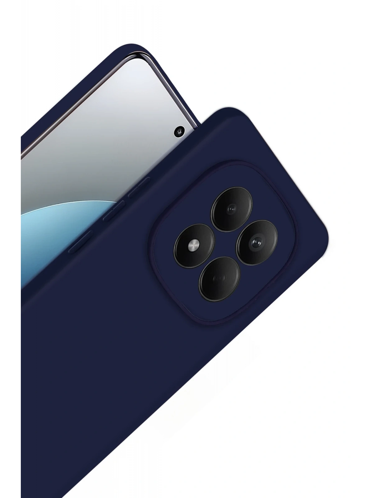 Newface Xiaomi Redmi Note 15 Pro 4G First Silikon - Lacivert