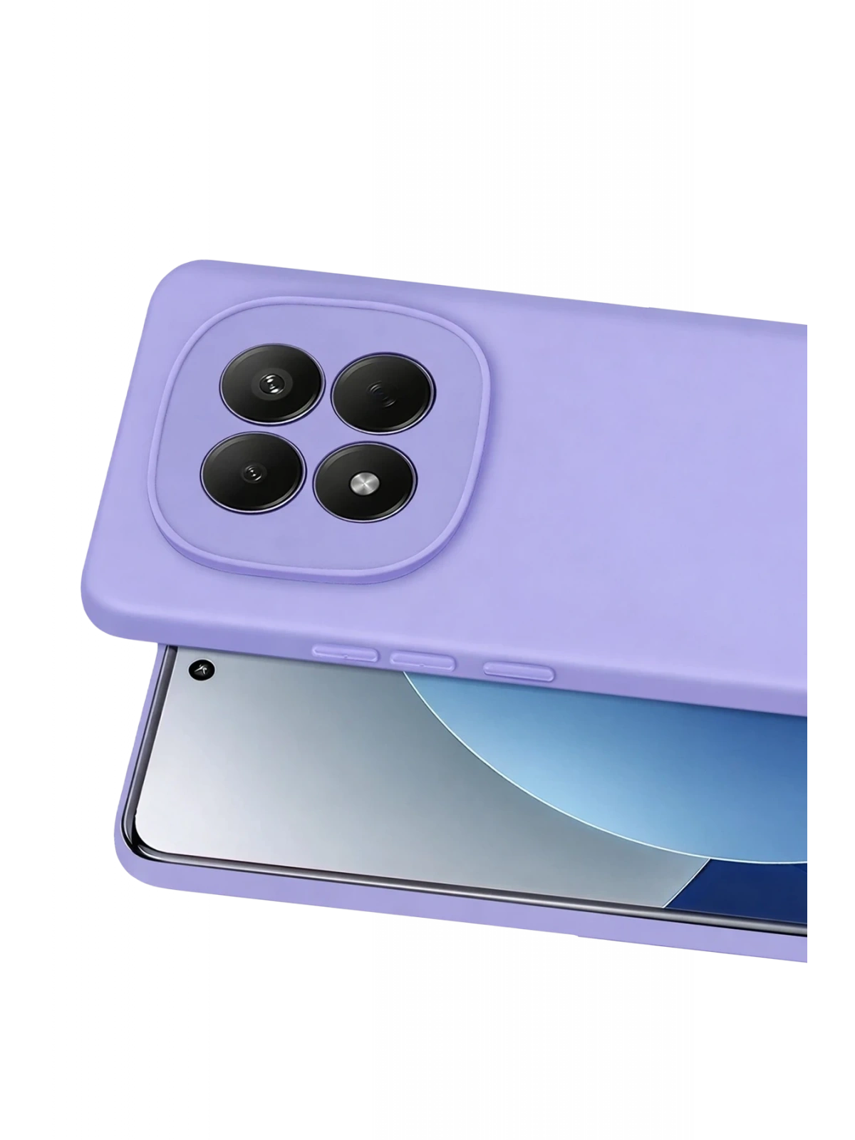 Newface Xiaomi Redmi Note 15 Pro 4G First Silikon - Lila
