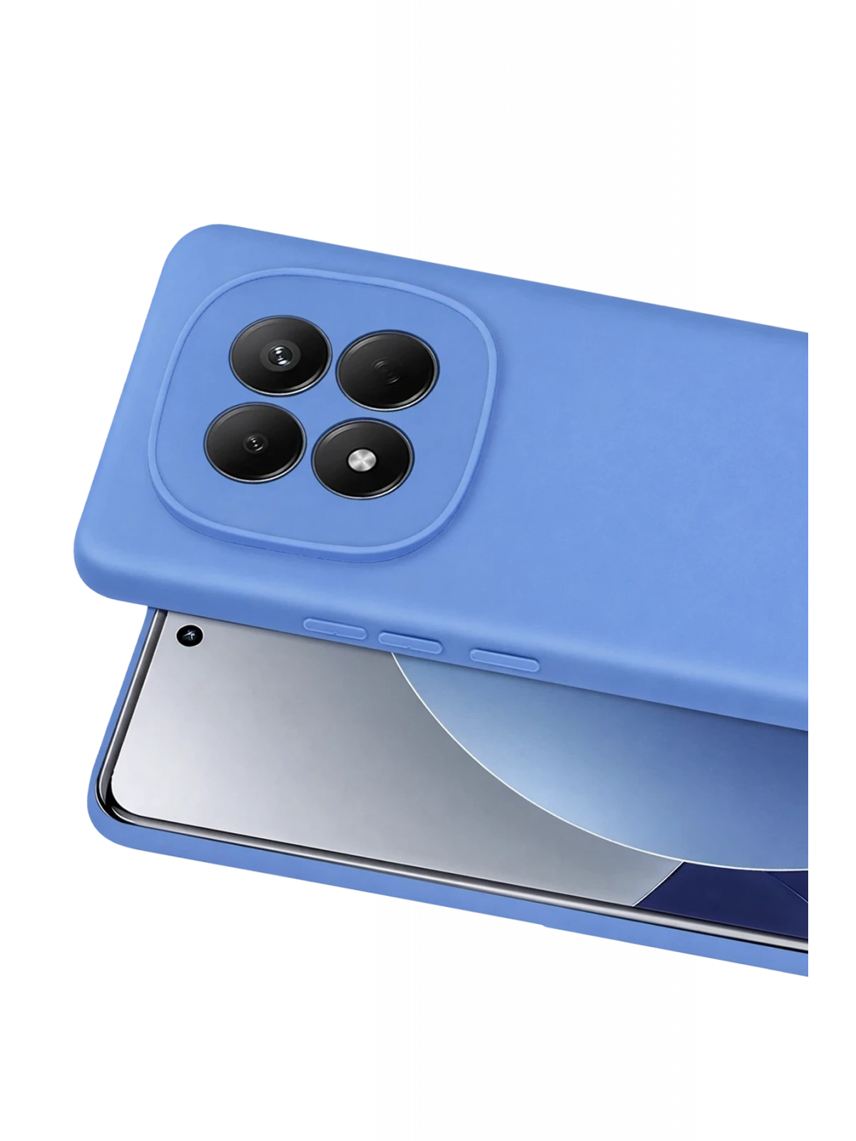 Newface Xiaomi Redmi Note 15 Pro 4G First Silikon - Mavi