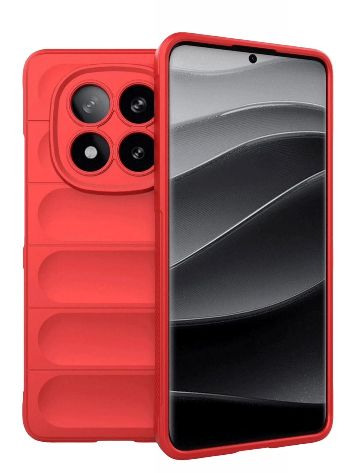 Newface Xiaomi Redmi Note 15 Pro 4G Optimum Silikon - Kırmızı