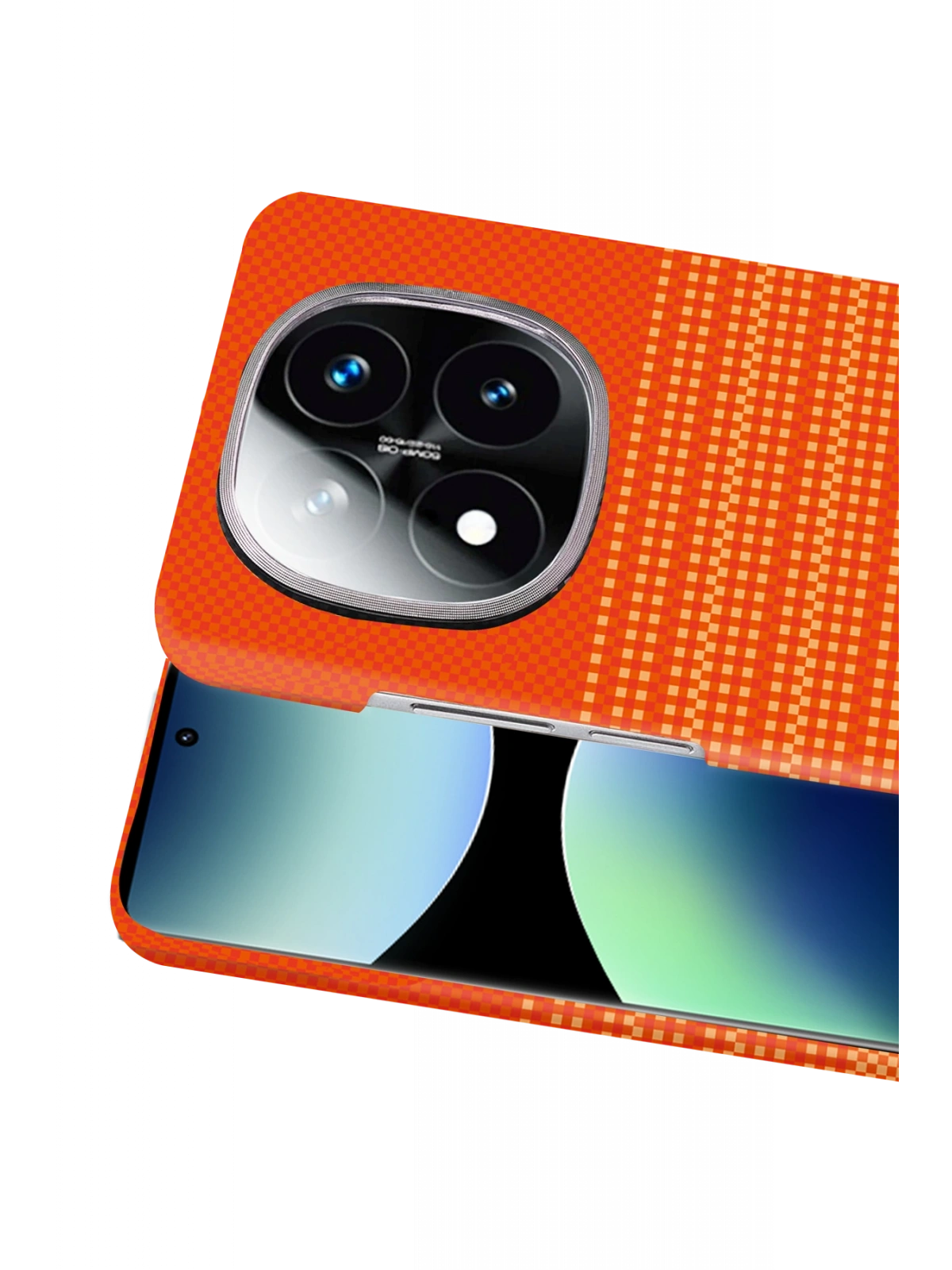 Newface Xiaomi Redmi Note 15 Pro 4G Vega Magsafe Kapak - Turuncu