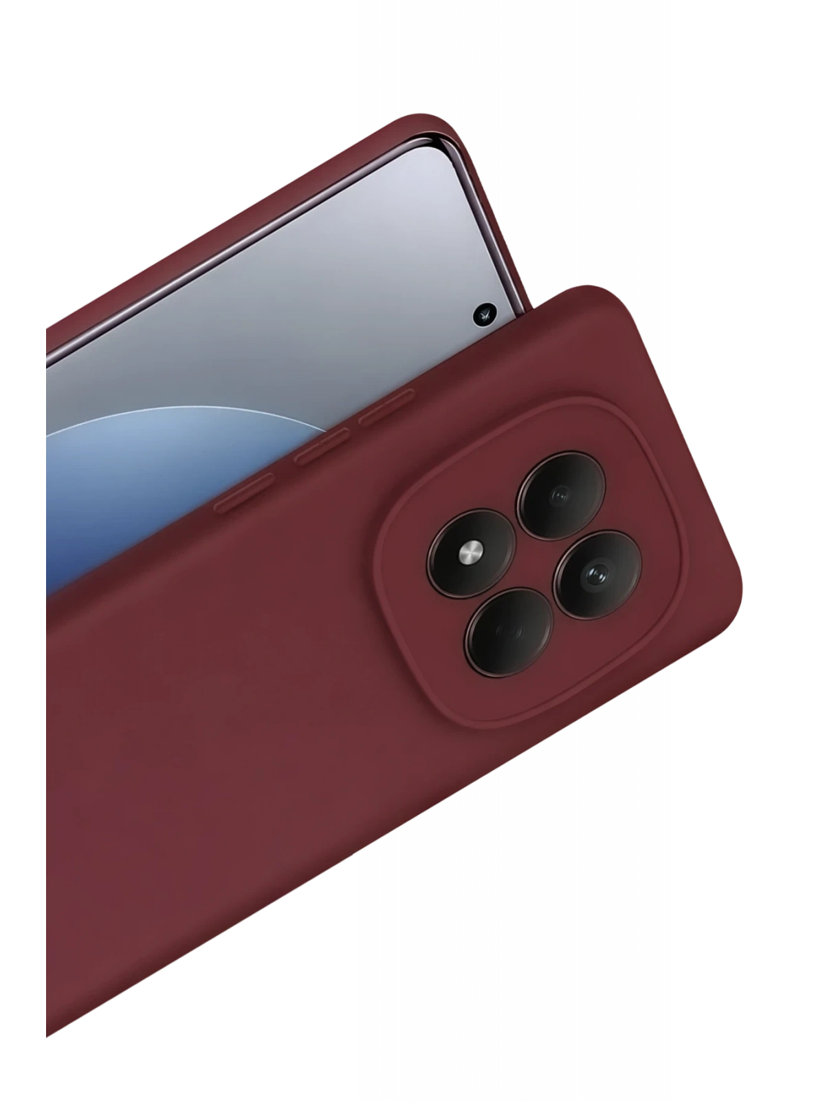 Newface Xiaomi Redmi Note 15 Pro 5G First Silikon - Bordo