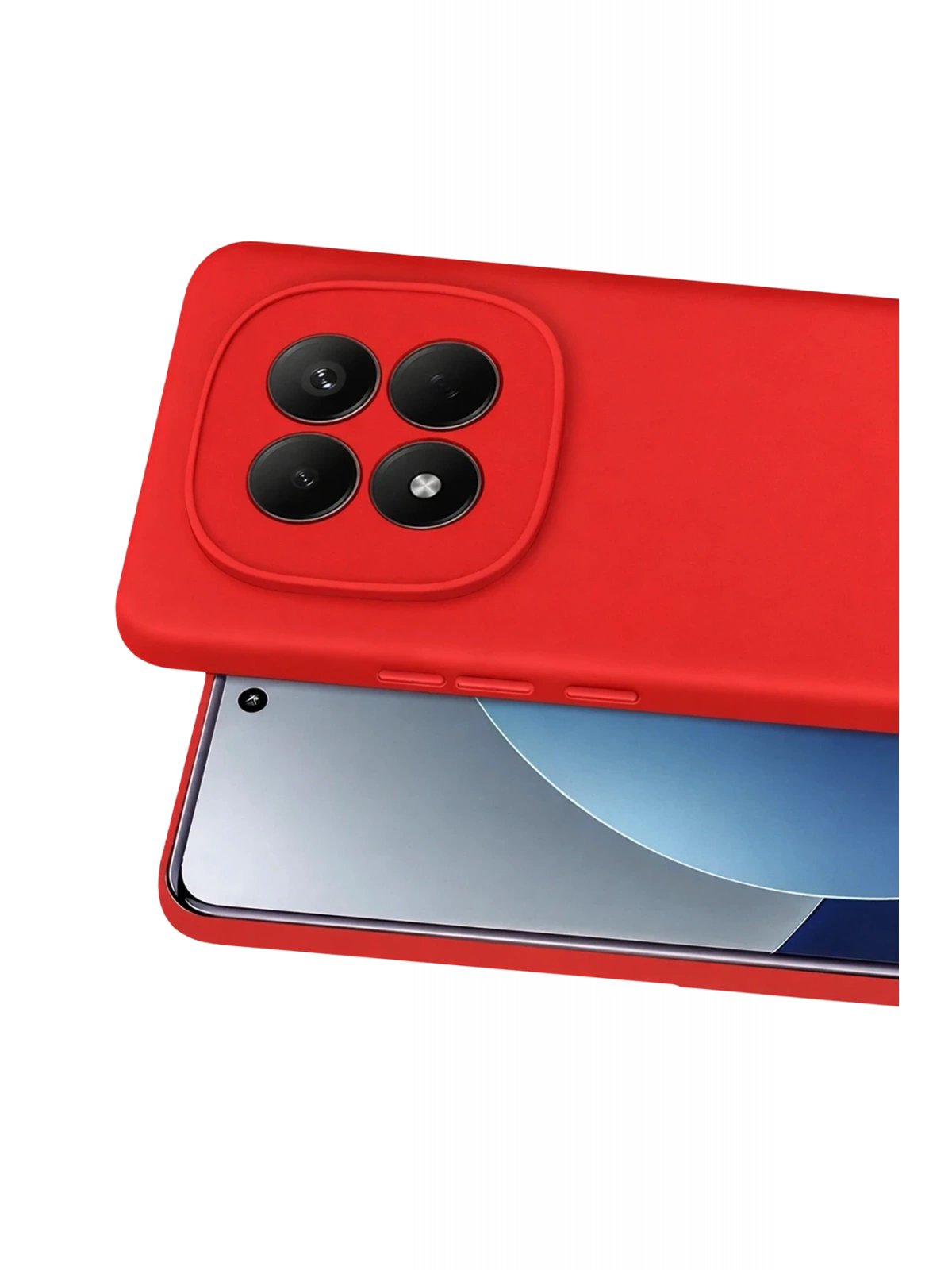Newface Xiaomi Redmi Note 15 Pro 5G First Silikon - Kırmızı
