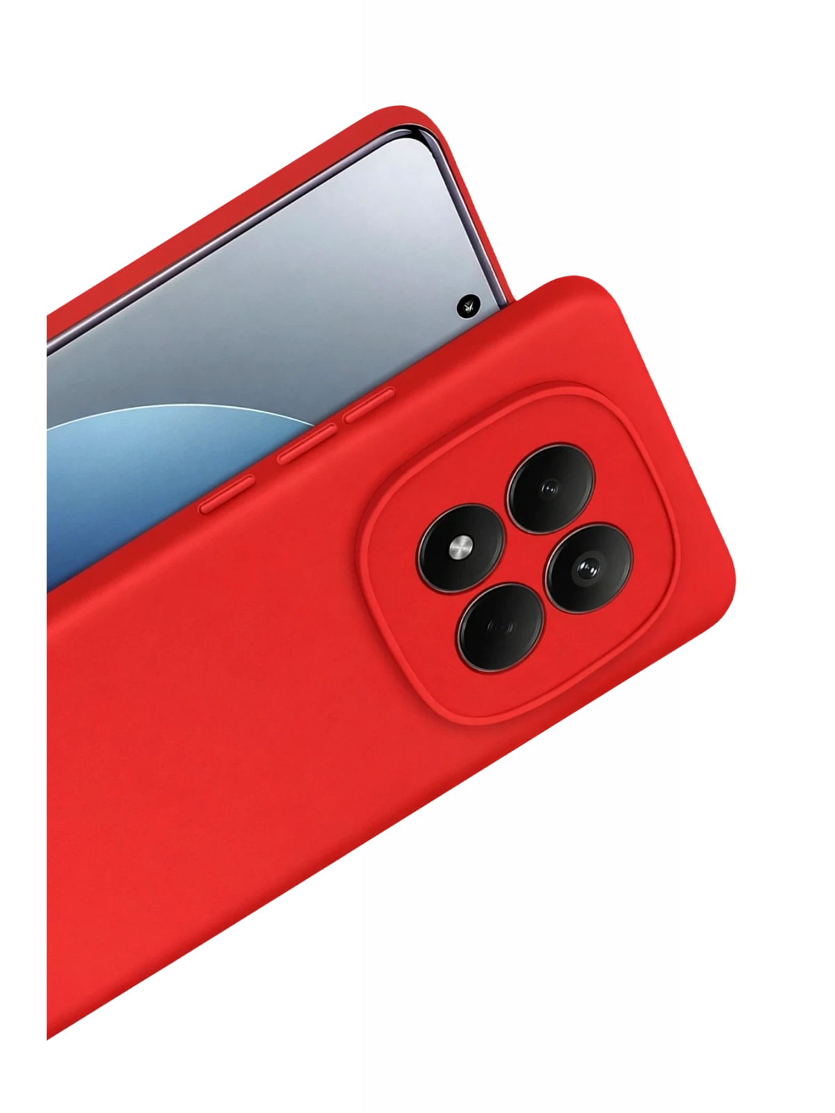 Newface Xiaomi Redmi Note 15 Pro 5G First Silikon - Kırmızı