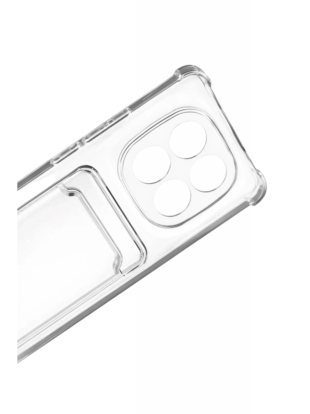 Newface Xiaomi Redmi Note 15 Pro 5G Kart Şeffaf Silikon - Şeffaf