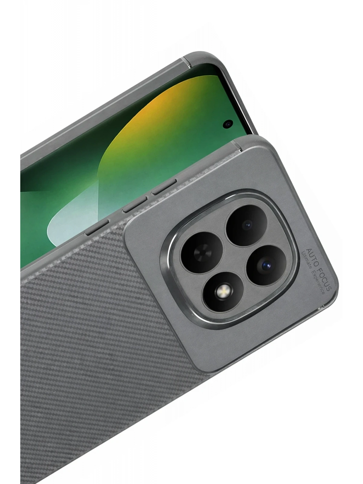Newface Xiaomi Redmi Note 15 Pro Plus 5G Auto Focus Karbon Kapak - Gri
