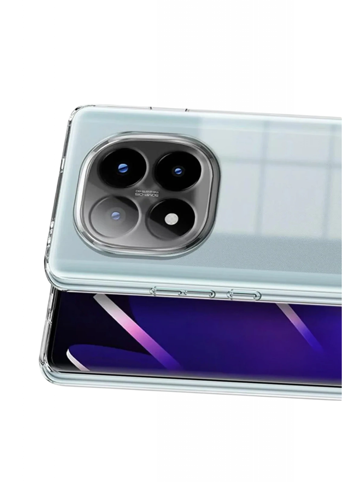 Newface Xiaomi Redmi Note 15 Pro Plus 5G Lüx Şeffaf Silikon - Şeffaf