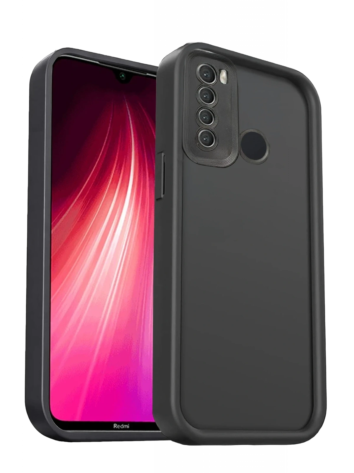 Newface Xiaomi Redmi Note 8 Kılıf Viera Silikon - Siyah