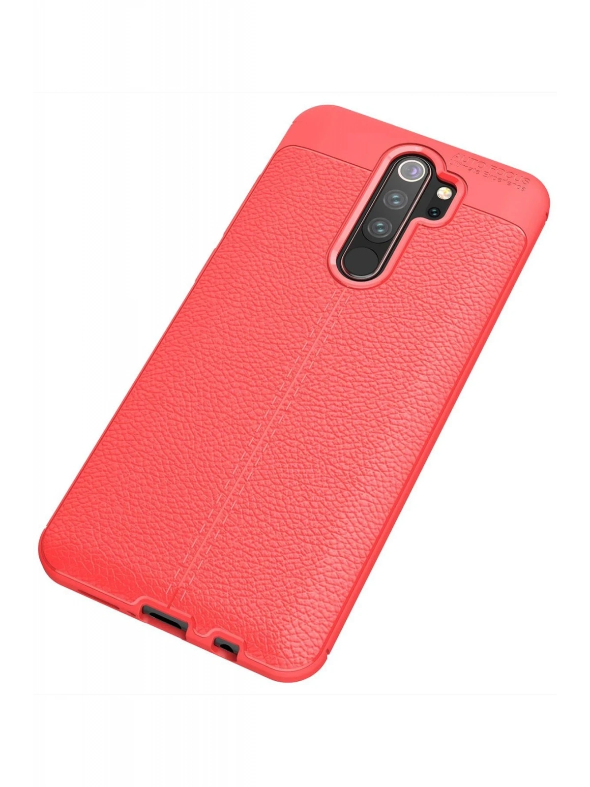 Newface Xiaomi Redmi Note 8 Pro Kılıf Auto Focus Kapak - Kırmızı