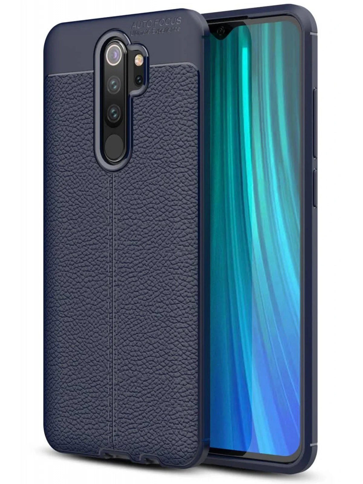 Newface Xiaomi Redmi Note 8 Pro Kılıf Auto Focus Kapak - Lacivert
