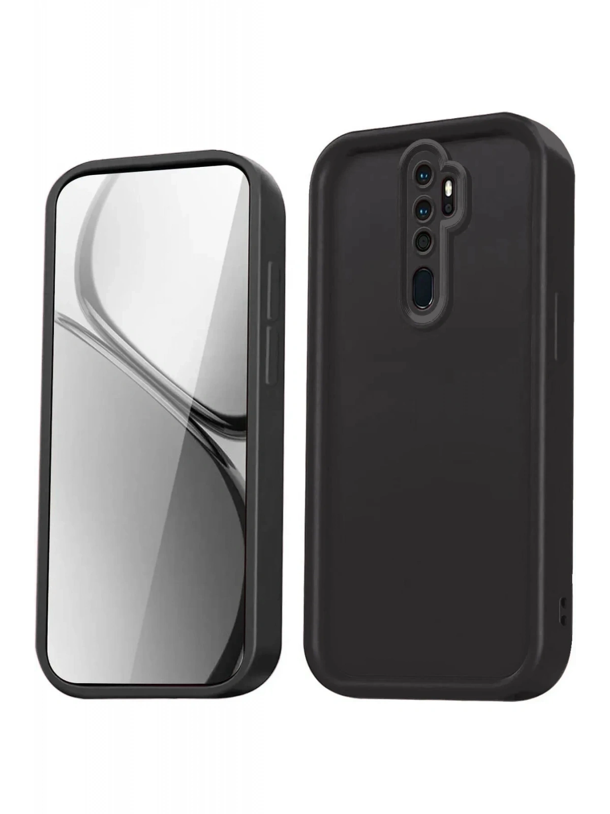 Newface Xiaomi Redmi Note 8 Pro Kılıf Viera Silikon - Siyah