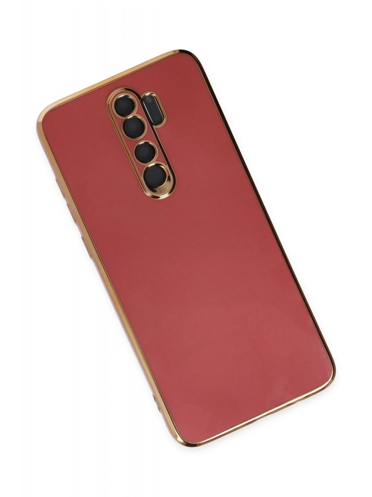 Newface Xiaomi Redmi Note 8 Pro Kılıf Volet Silikon - Kırmızı