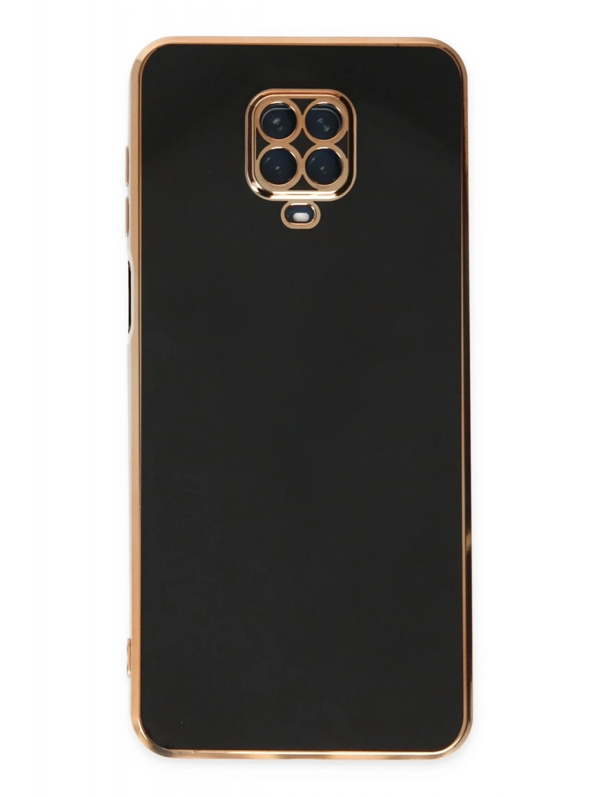 Newface Xiaomi Redmi Note 9 Pro Kılıf Volet Silikon - Siyah