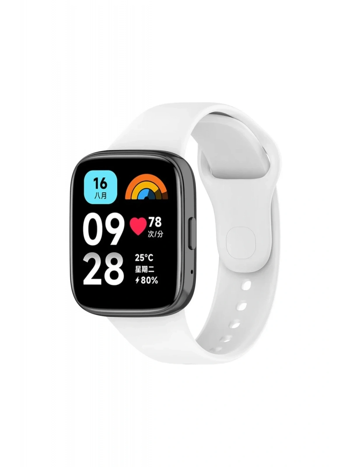 Newface Xiaomi Redmi Watch 3 Active Klasik Kordon - Beyaz