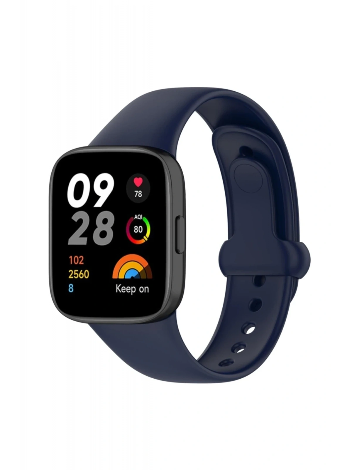 Newface Xiaomi Redmi Watch 3 Origin Silikon Kordon - Lacivert