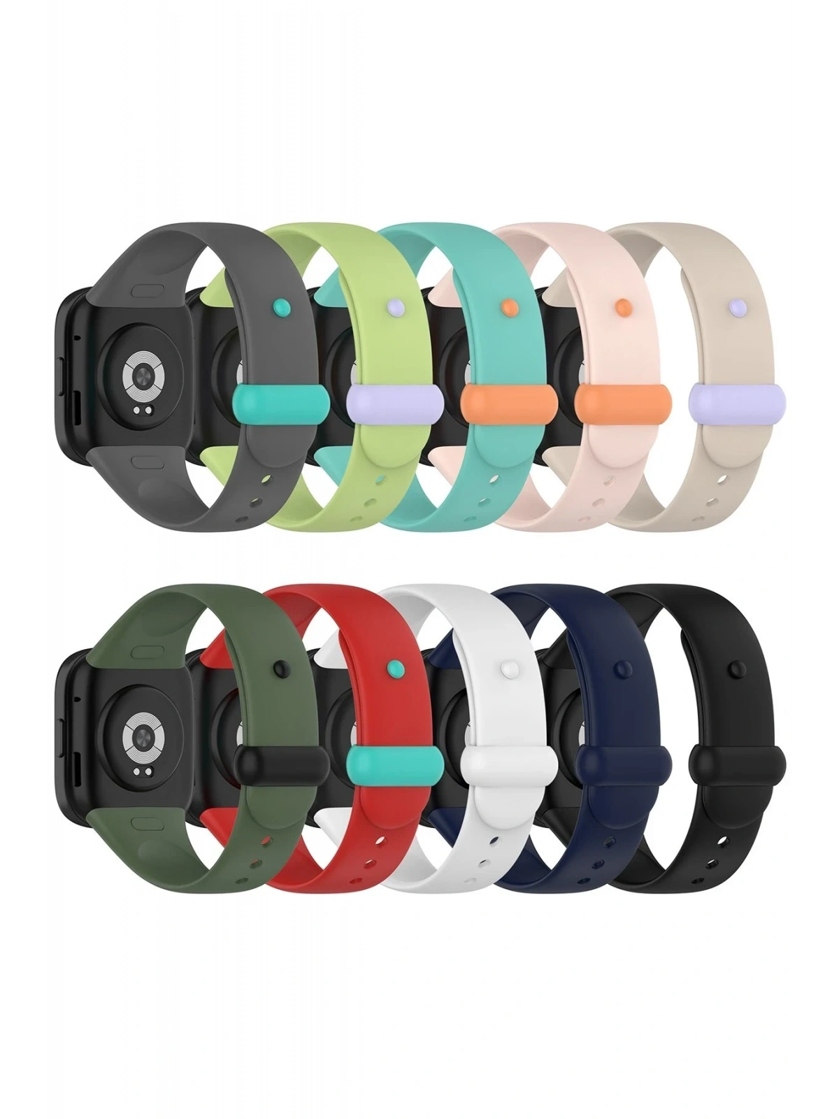 Newface Xiaomi Redmi Watch 3 Origin Silikon Kordon - Siyah