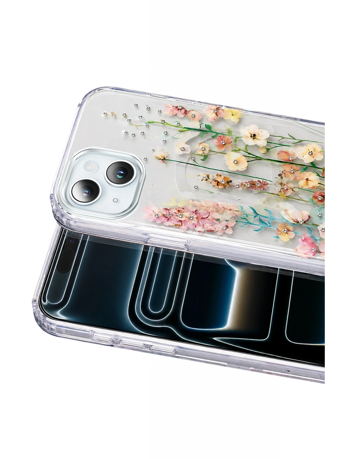 Onegif Apple iPhone 15 Desina Magsafe Kapak - Desen 1