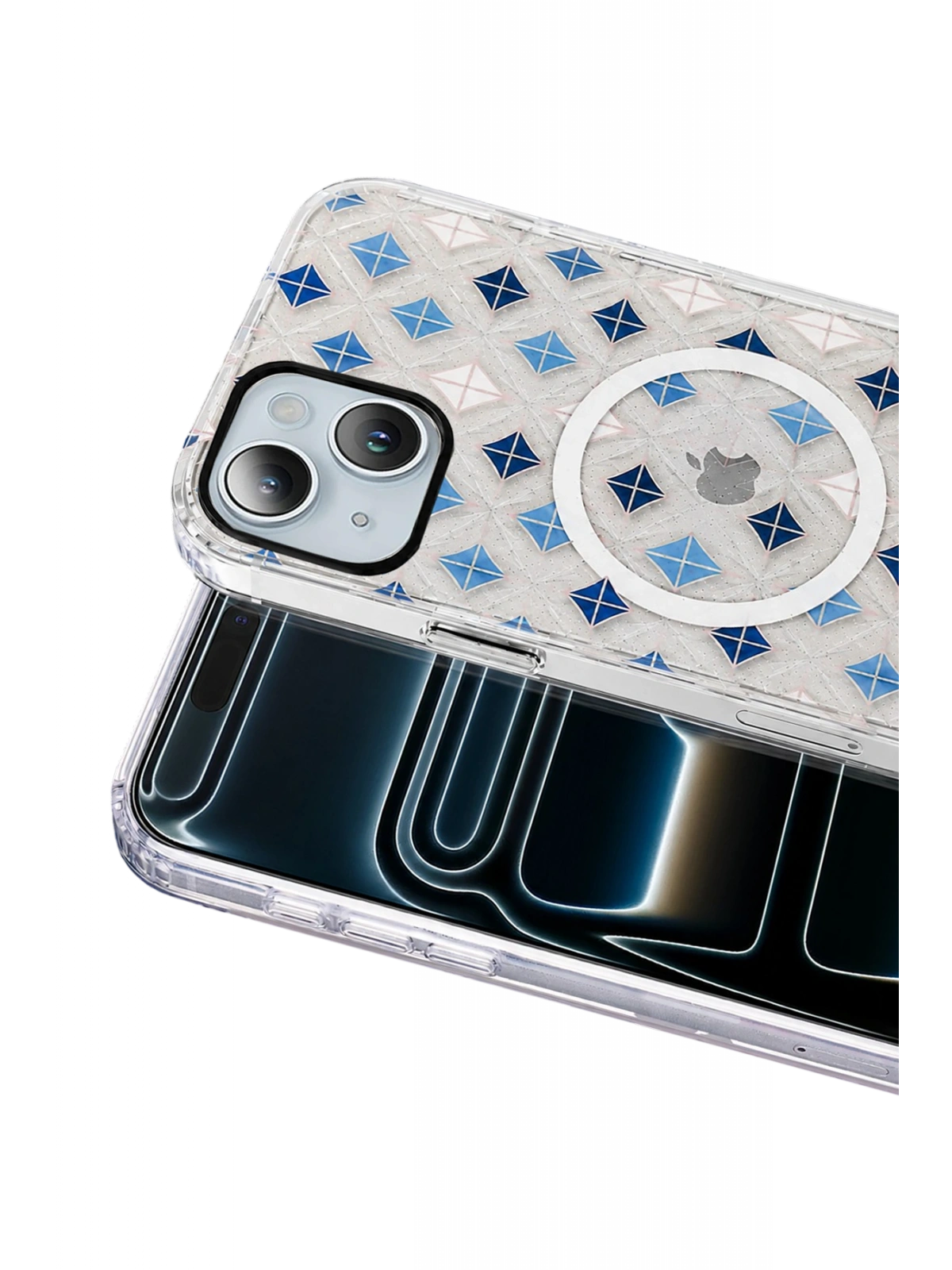 Onegif Apple iPhone 15 Desina Magsafe Kapak - Desen 4