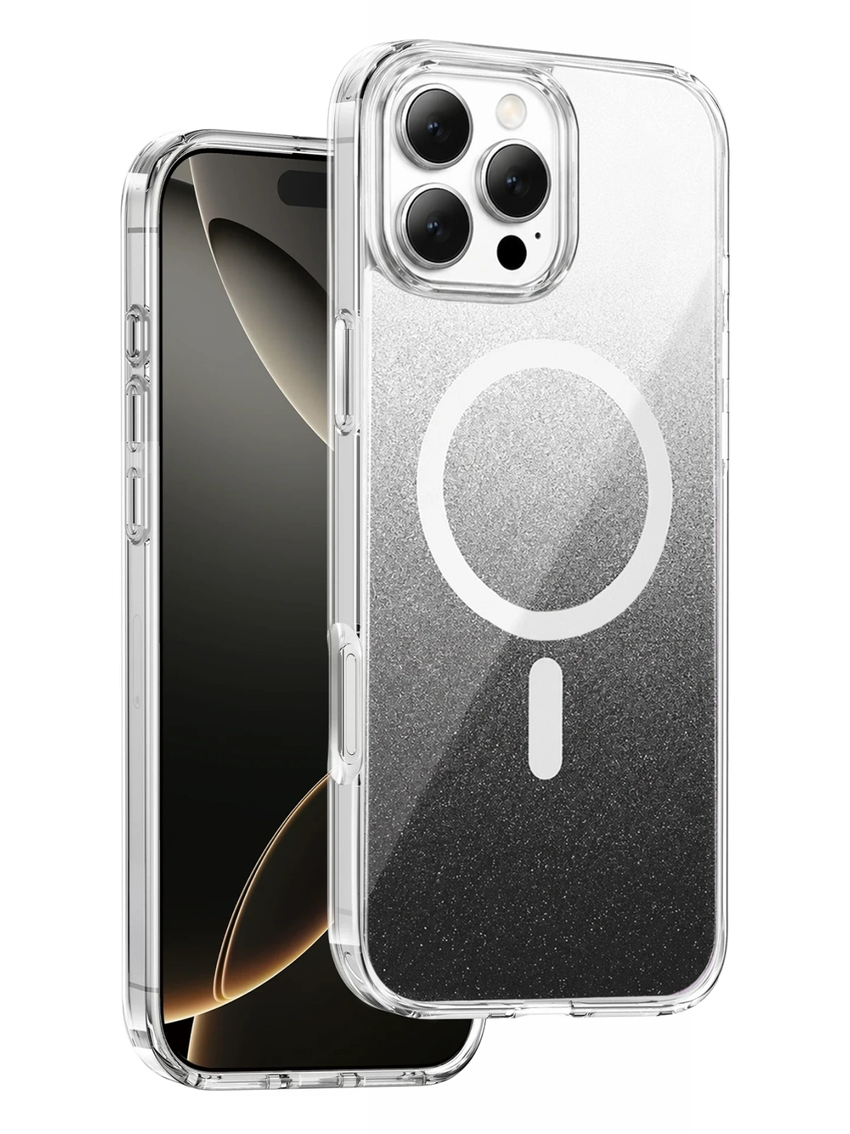 Onegif Apple iPhone 16 Pro Max Sora Simli Magsafe Kapak - Siyah