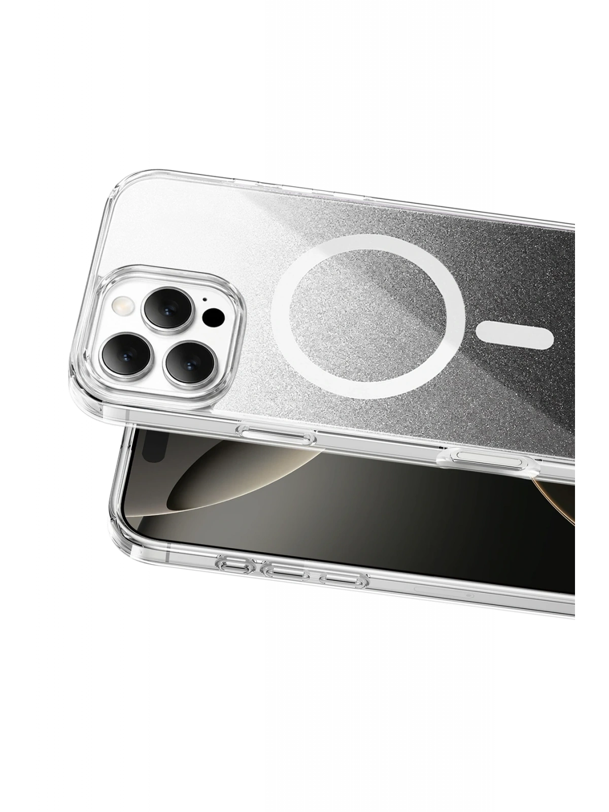 Onegif Apple iPhone 16 Pro Max Sora Simli Magsafe Kapak - Siyah