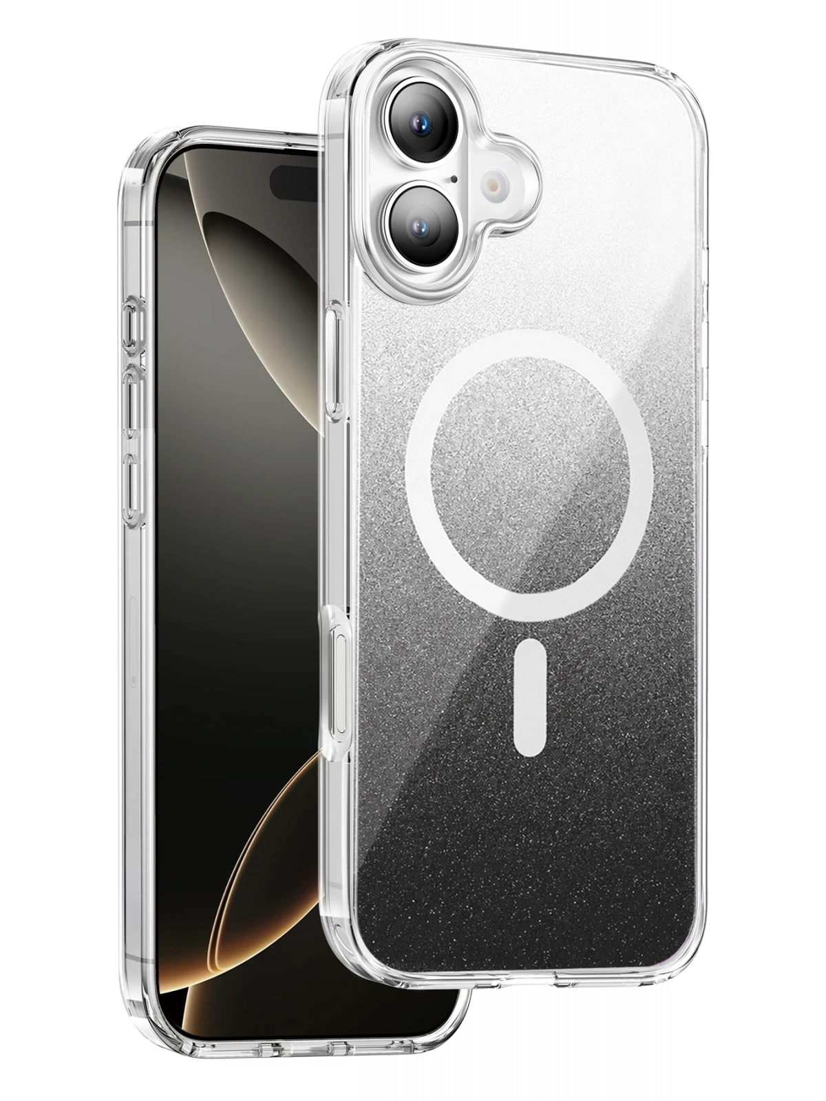 Onegif Apple iPhone 16 Sora Simli Magsafe Kapak - Siyah