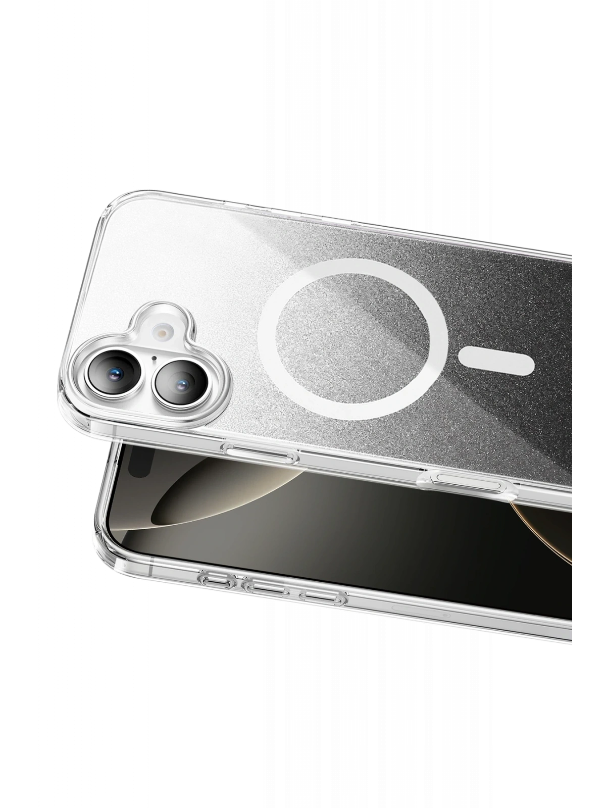 Onegif Apple iPhone 16 Sora Simli Magsafe Kapak - Siyah