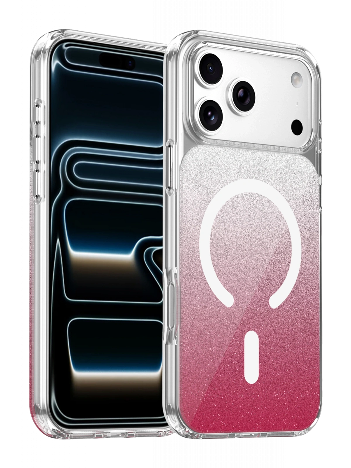 Onegif Apple iPhone 17 Pro Max Sora Simli Magsafe Kapak - Kırmızı