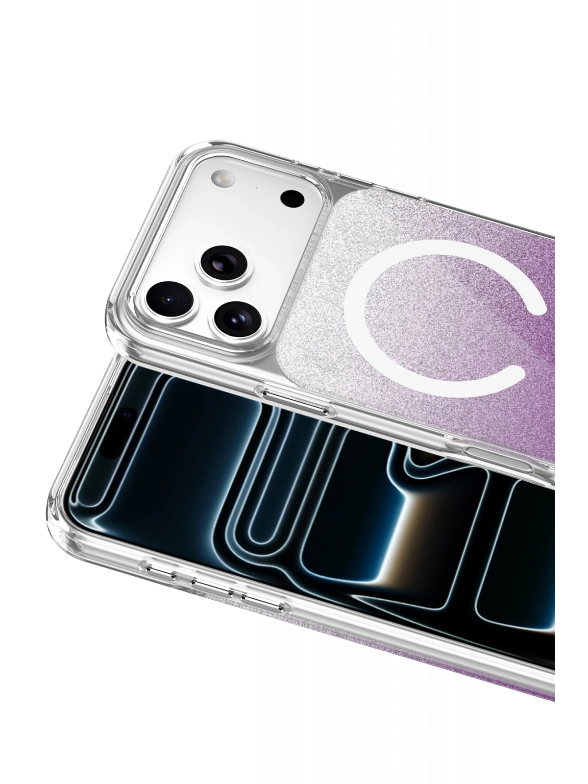 Onegif Apple iPhone 17 Pro Max Sora Simli Magsafe Kapak - Mor