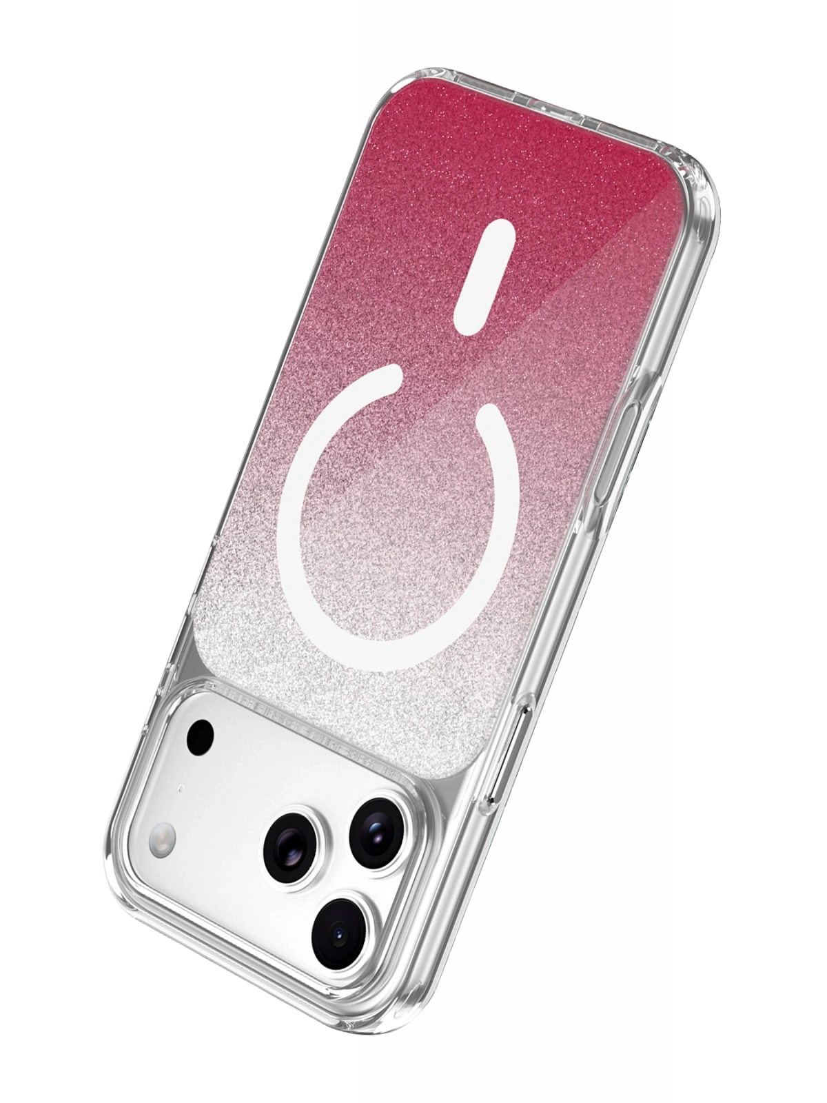 Onegif Apple iPhone 17 Pro Sora Simli Magsafe Kapak - Kırmızı