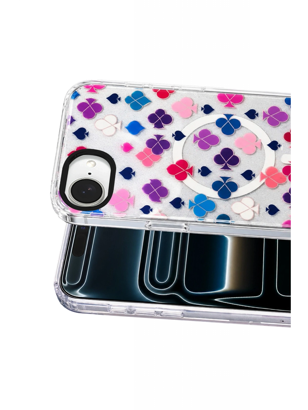 Onegif Apple iPhone 17E Desina Magsafe Kapak - Desen 3