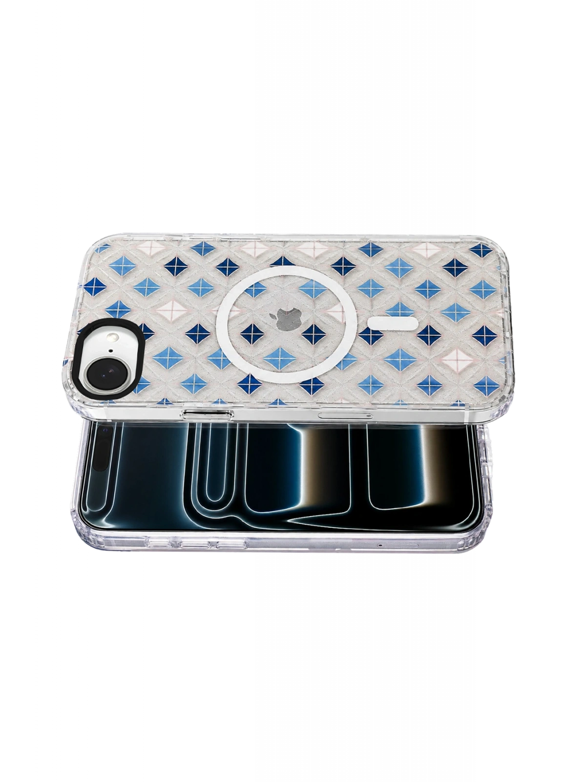 Onegif Apple iPhone 17E Desina Magsafe Kapak - Desen 4