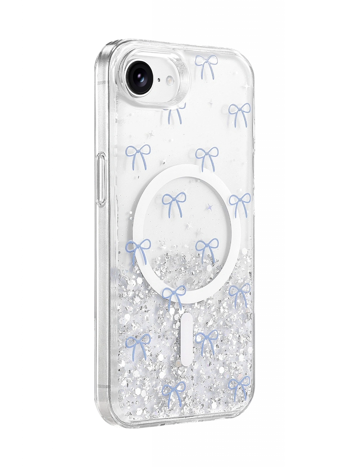 Onegif Apple iPhone 17E Misk Simli Magsafe Kapak - Desen 3